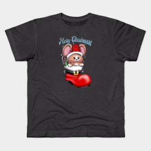 Merry Christmouse Kids T-Shirt
